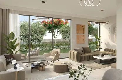 Living Room image for: Townhouse - 4 Bedrooms - 5 Bathrooms for sale in Aura - Tilal Al Ghaf - Dubai, Image 1