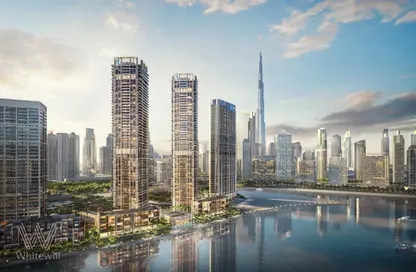 Apartment - Studio - 1 Bathroom for sale in Peninsula Four - Peninsula - Business Bay - Dubai