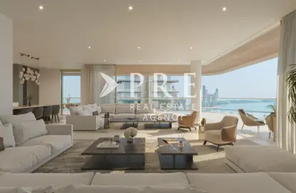 Apartment - 3 Bedrooms - 3 Bathrooms for sale in Serenia Living Tower 4 - Serenia Living - Palm Jumeirah - Dubai