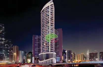 Apartment - 2 Bedrooms - 3 Bathrooms for sale in Tower C1 - Ajman Pearl Towers - Ajman Downtown - Ajman