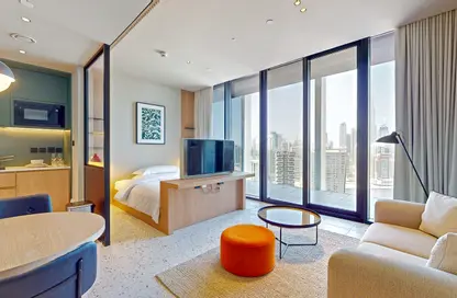 Apartment - Studio - 1 Bathroom for rent in Marquise Square Tower - Business Bay - Dubai