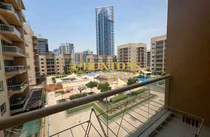 Apartment - 1 Bedroom - 1 Bathroom for rent in Al Ghozlan 1 - Al Ghozlan - Greens - Dubai