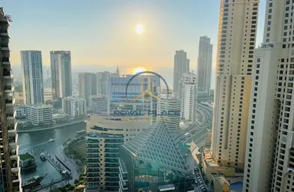 Apartment - 3 Bedrooms - 3 Bathrooms for rent in Marina Wharf 2 - Marina Wharf - Dubai Marina - Dubai
