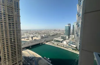 شقة - 2 غرف نوم - 3 حمامات للايجار في برج نورا - مدينة الحبتور - الخليج التجاري - دبي