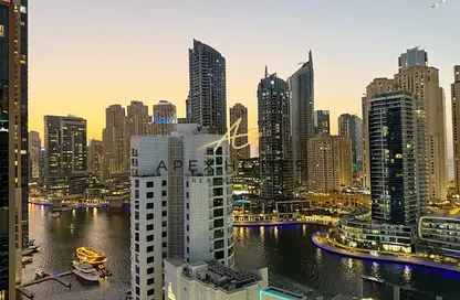 Apartment - 1 Bedroom - 1 Bathroom for rent in Safeer Tower - Dubai Marina - Dubai