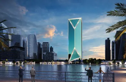 Office Space - Studio - 3 Bathrooms for sale in Arjaan Office Tower - Dubai Media City - Dubai