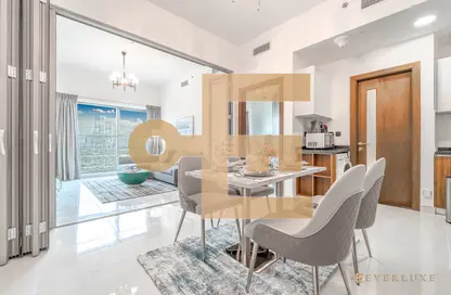 شقة - غرفة نوم - 1 حمام للايجار في لاونز من دانوب بلوك 4 - لاونز لدانوب - المدينة العالمية - دبي