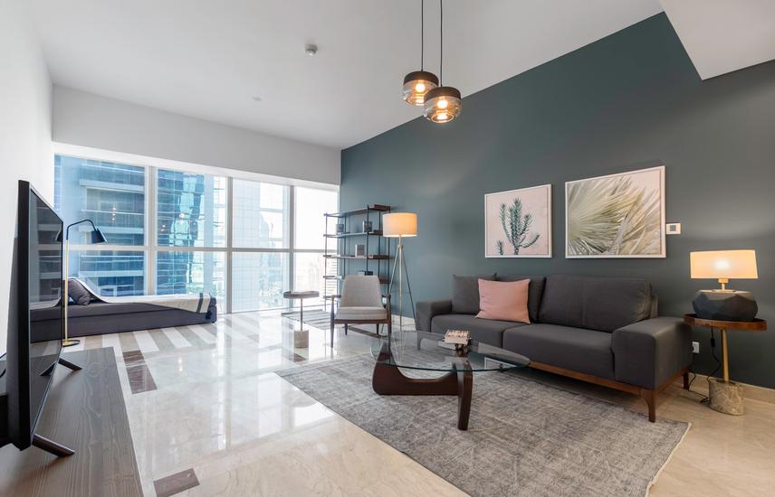 Apartment for Rent in Sama Tower City View Furnished No Early