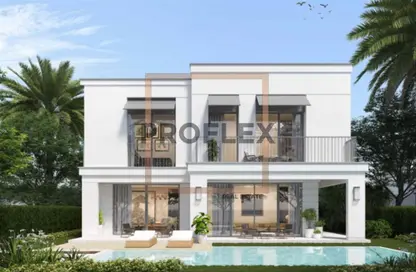 Outdoor House image for: Villa - 4 Bedrooms - 6 Bathrooms for sale in Ramhan Island Villas - Ramhan Island - Abu Dhabi, Image 1