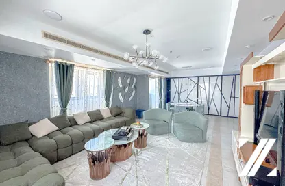Apartment - 3 Bedrooms - 4 Bathrooms for rent in Princess Tower - Dubai Marina - Dubai