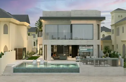 Villa - 5 Bedrooms - 7 Bathrooms for sale in Garden Homes Frond O - Garden Homes - Palm Jumeirah - Dubai