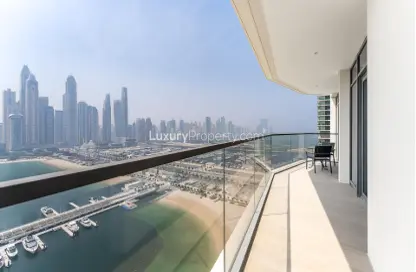 Apartment - 2 Bedrooms - 2 Bathrooms for sale in Marina Vista - EMAAR Beachfront - Dubai Harbour - Dubai