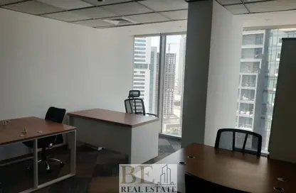 Office Space - Studio - 1 Bathroom for rent in The Binary Tower - Business Bay - Dubai