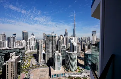 Apartment - Studio - 1 Bathroom for rent in Peninsula Three - Peninsula - Business Bay - Dubai