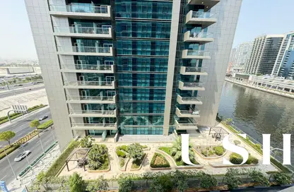 Apartment - 1 Bedroom - 2 Bathrooms for rent in Waves Tower - Business Bay - Dubai