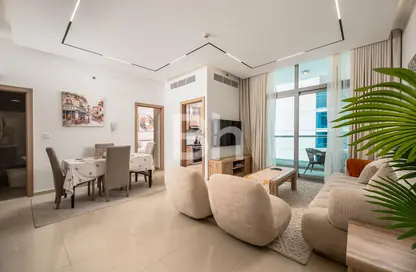 Apartment - 1 Bedroom - 2 Bathrooms for rent in DEC Tower 1 - DEC Towers - Dubai Marina - Dubai