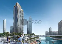 Outdoor Building image for: Apartment - 1 Bedroom - 2 Bathrooms for sale in Palace Residences - North - Dubai Creek Harbour (The Lagoons) - Dubai, Image 1