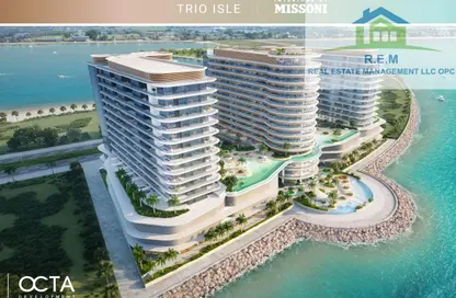 Apartment - 1 Bedroom - 2 Bathrooms for sale in Trio Isle - Al Marjan Island - Ras Al Khaimah