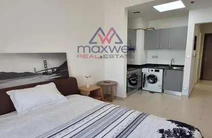 Apartment - Studio - 1 Bathroom for rent in Candace Acacia - Azizi Residence - Al Furjan - Dubai