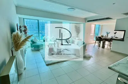 Apartment - 1 Bedroom - 2 Bathrooms for rent in Aurora Tower - Marina Promenade - Dubai Marina - Dubai