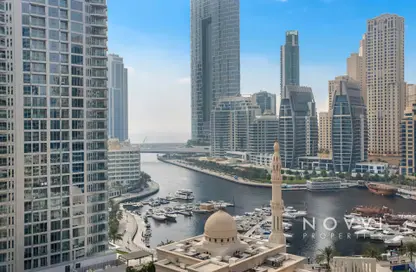 Apartment - Studio - 1 Bathroom for sale in Escan Tower - Dubai Marina - Dubai