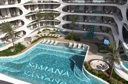 Apartment - Studio - 1 Bathroom for sale in Samana Boulevard Heights - Dubai Land - Dubai