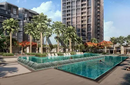 Pool image for: Apartment - 2 Bedrooms - 3 Bathrooms for sale in Design Quarter - Dubai Design District - Dubai, Image 1