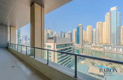 شقة - 3 غرف نوم - 4 حمامات للايجار في المجرة - 3 - المجرة - دبي مارينا - دبي