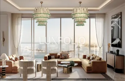 Apartment - 3 Bedrooms - 4 Bathrooms for sale in Seapoint - EMAAR Beachfront - Dubai Harbour - Dubai