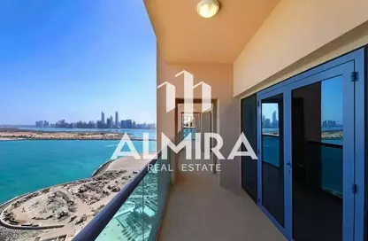 Balcony image for: Apartment - 2 Bedrooms - 3 Bathrooms for sale in Fairmont Marina Residences - The Marina - Abu Dhabi, Image 1