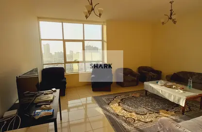 Apartment - 2 Bedrooms - 2 Bathrooms for rent in Orient Tower 1 - Orient Towers - Al Bustan - Ajman
