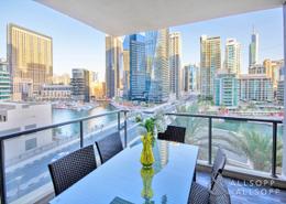 Balcony image for: Apartment - 3 bedrooms - 4 bathrooms for sale in Al Sahab 2 - Al Sahab - Dubai Marina - Dubai, Image 1