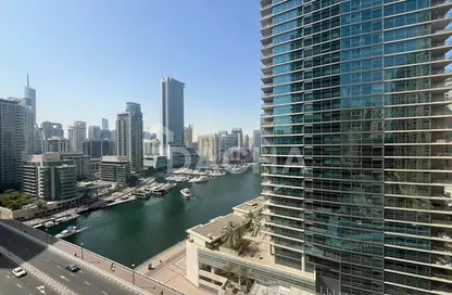Apartment - 1 Bedroom - 2 Bathrooms for rent in Marina Quays West - Marina Quays - Dubai Marina - Dubai