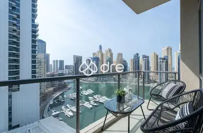 Apartment - 2 Bedrooms - 3 Bathrooms for rent in Al Majara 2 - Al Majara - Dubai Marina - Dubai