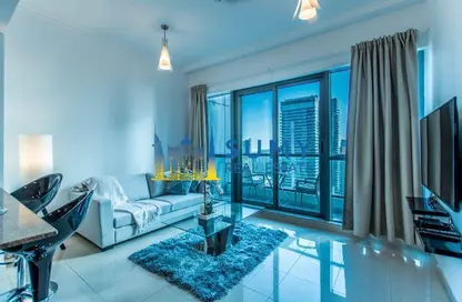 شقة - غرفة نوم - 2 حمامات للايجار في باي سنترال - دبي مارينا - دبي
