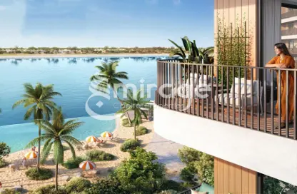 Water View image for: Apartment - 1 Bathroom for sale in Gardenia Bay - Yas Island - Abu Dhabi, Image 1