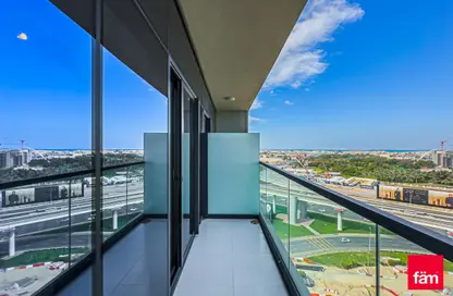 Balcony image for: Apartment - 1 Bathroom for sale in Aykon City Tower C - Aykon City - Business Bay - Dubai, Image 1