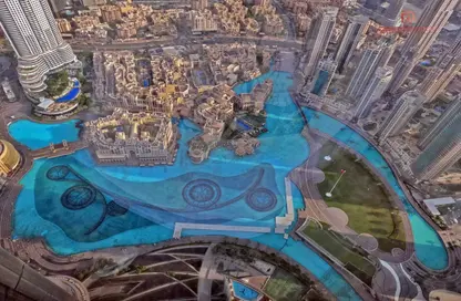 شقة - 2 غرف نوم - 4 حمامات للايجار في برج خليفة - دبي وسط المدينة - دبي