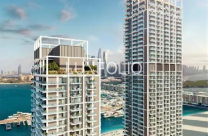 Apartment - 3 Bedrooms - 3 Bathrooms for sale in Beach Mansion - EMAAR Beachfront - Dubai Harbour - Dubai