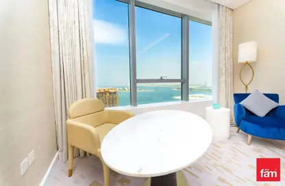 Apartment - Studio - 1 Bathroom for rent in The Palm Tower - Palm Jumeirah - Dubai