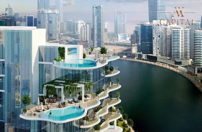 شقة - 2 غرف نوم - 3 حمامات للبيع في شيك تاور - الخليج التجاري - دبي