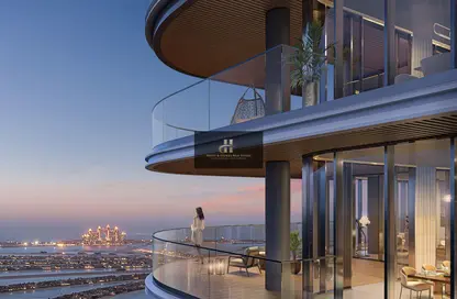 Outdoor Building image for: Apartment - 2 Bedrooms - 3 Bathrooms for sale in Bayview - EMAAR Beachfront - Dubai Harbour - Dubai, Image 1