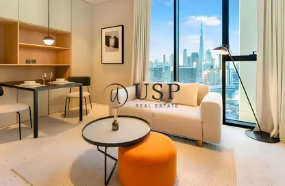 Apartment - Studio - 1 Bathroom for rent in UPSIDE Living - Business Bay - Dubai