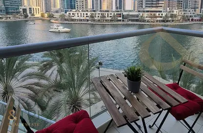 Apartment - 2 Bedrooms - 3 Bathrooms for rent in Fairfield Tower - Park Island - Dubai Marina - Dubai