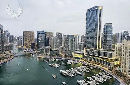 Apartment - 3 Bedrooms - 3 Bathrooms for sale in Marina Wharf 1 - Marina Wharf - Dubai Marina - Dubai