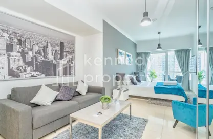 Apartment - Studio - 1 Bathroom for rent in Saba 3 - JLT Cluster Q - Jumeirah Lake Towers - Dubai