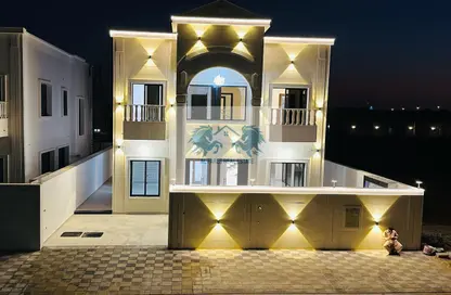 Outdoor House image for: Villa - 5 Bedrooms for sale in Al Zaheya Gardens - Al Zahya - Ajman, Image 1