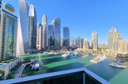 Water View image for: Apartment - 3 Bedrooms - 5 Bathrooms for sale in Marina Tower - Dubai Marina - Dubai, Image 1