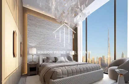 Apartment - 1 Bedroom - 2 Bathrooms for sale in Tiger Sky Tower - Business Bay - Dubai