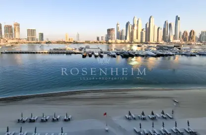 Apartment - 2 Bedrooms - 3 Bathrooms for rent in Palace Beach Residence - EMAAR Beachfront - Dubai Harbour - Dubai